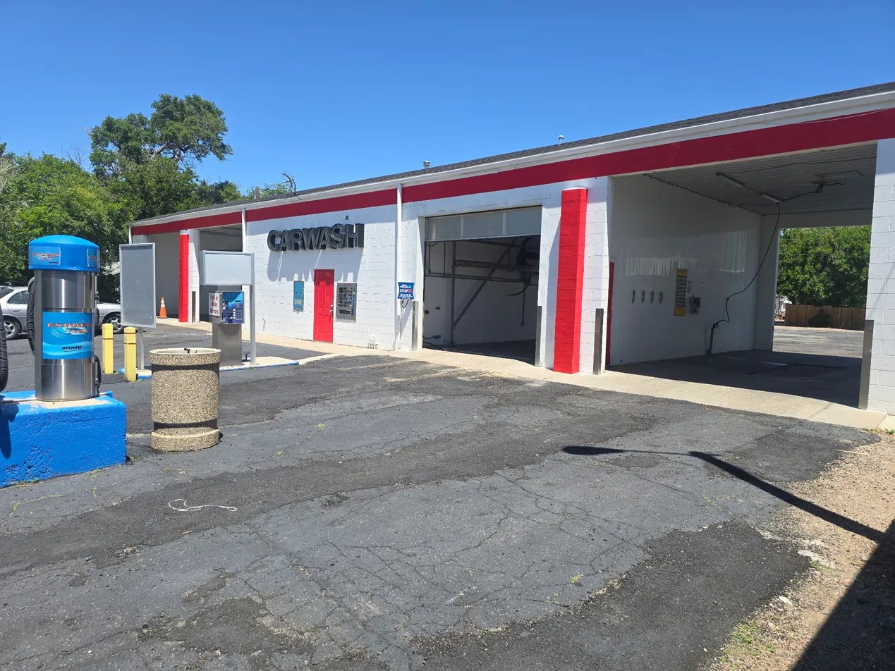 Car wash facility at the Hub complex